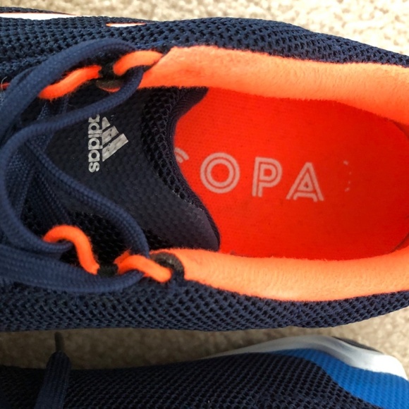 Adidas Copa Sense 3 Sala Blue Rush Orange Mens Soccer Shoes Size 10 - Picture 8 of 15